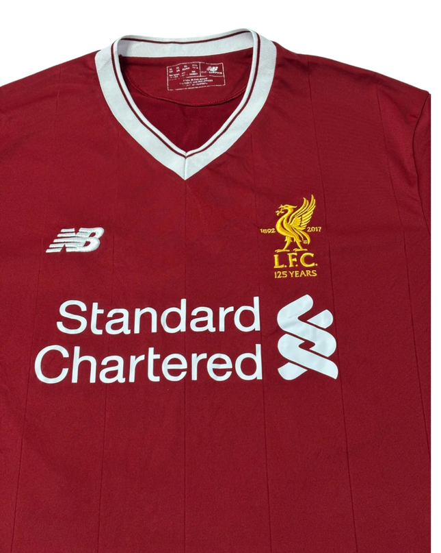 New Balance Red Liverpool FC 125 Years Anniversary ACTON 50 Jersey