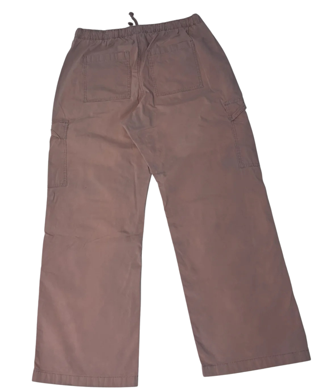 Hollister Pink Adjustable-Rise Baggy Cargo Pants