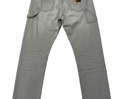 Carhartt Grey Slim Fit Cotton Pants
