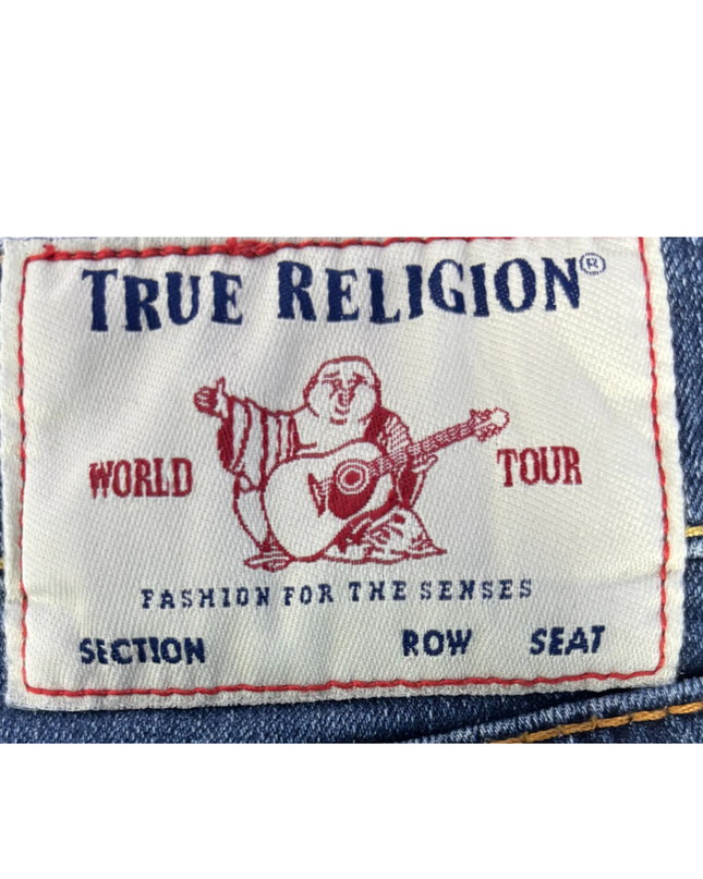 True Religion Blue Geno Relaxed Slim Fit Jeans