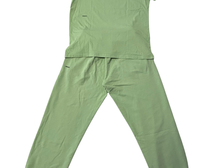 PANGAIA Green Organic Cotton T-Shirt and Joggers Set
