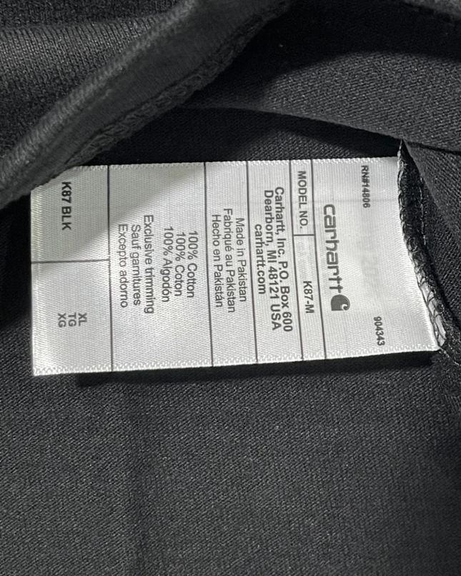 Carhartt Black Loose Fit Short Sleeve Pocket T-Shirt W/Tags