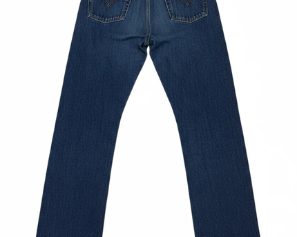 Levi's 501 Straight Leg Dark Blue Vintage Jeans