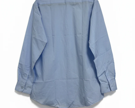 LORENZO CALVINO Light Blue Regular Fit Long Sleeve Shirt W/Tags