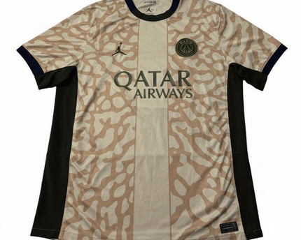 Jordan x PSG 2023-24 Fourth Stadium Hemp Elephant Print Jersey