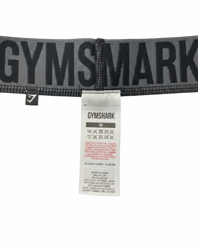 Gymshark Flex Seamless Cropped Charcoal Grey Leggings