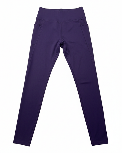 Gymshark Purple High-Waisted Performance Side Pockets Leggings