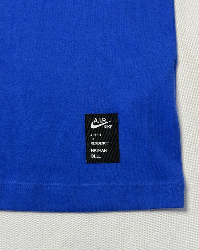 Nike Blue Artist In Residence Graphic Running T-Shirt | With Tag