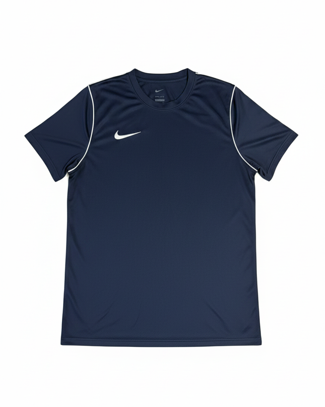 Nike Navy Blue Slim Fit Dri-FIT Sports T-Shirt