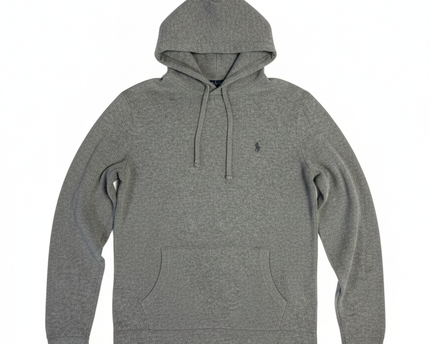 Polo Ralph Lauren Grey Knit Pullover Hoodie