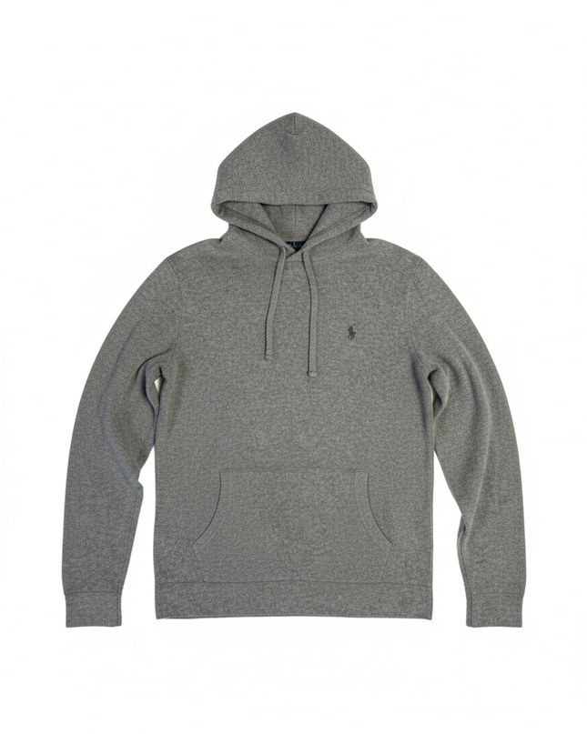 Polo Ralph Lauren Grey Knit Pullover Hoodie