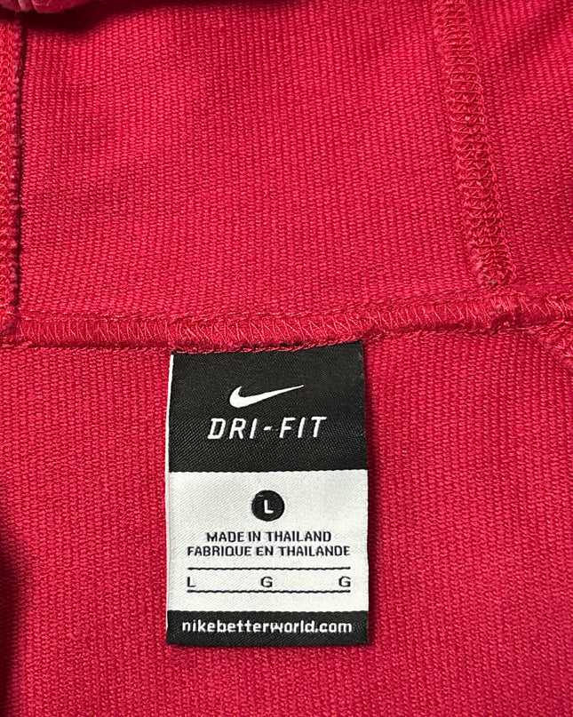 Nike Pink Dri-FIT Short Sleeve Hoodie