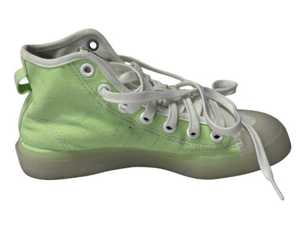 Adidas Green/Purple Nizza Hi Sneakers