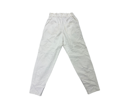 Stradivarius  White Jeans - S | Waist: 26