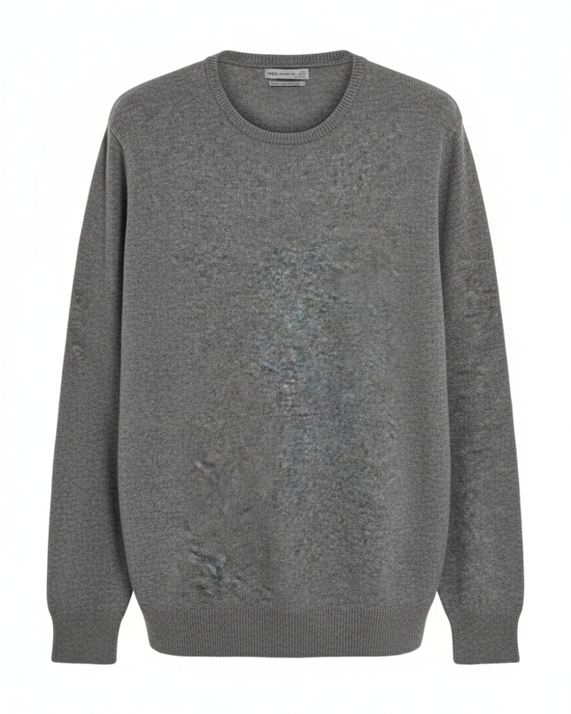 M&S Collection Grey Extra Fine Lambswool Sweater