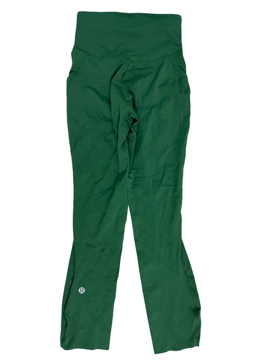 Lululemon High-Rise Green Full-Length Leggings - XS
