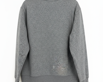 M&S Grey Marl Crew Neck Cotton Sweatshirt