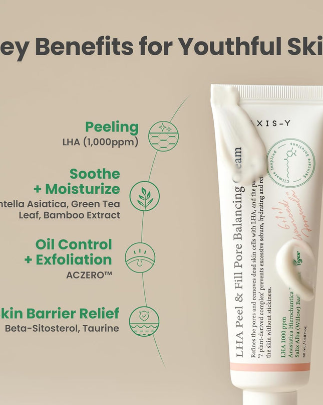 AXIS-Y LHA Peel & Fill Pore Balancing Cream 50ml