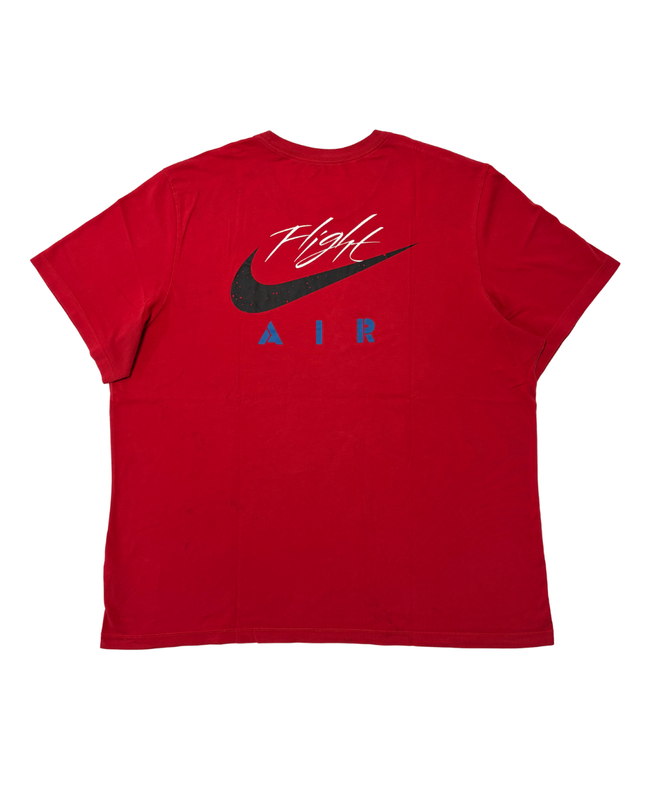 Nike Jordan Air Flight Red Graphic T-Shirt - XXL