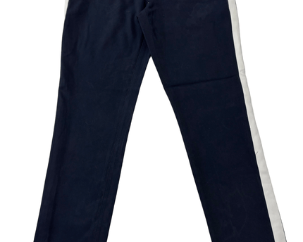 Tommy Hilfiger Navy Blue White Side Stripe Slim Fit Trousers