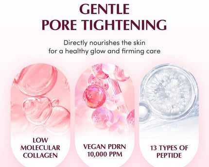 Eqqualberry Collagen Pore Tight Up Hydrogel Mask 4PCS