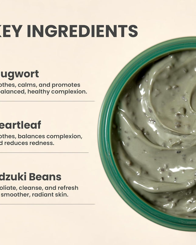 AXIS-Y Mugwort Pore Clarifying Wash Off Pack 50ml