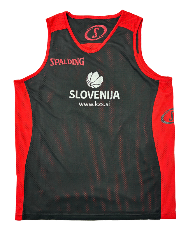 Spalding Slovenia National Team Basketball Training Jersey