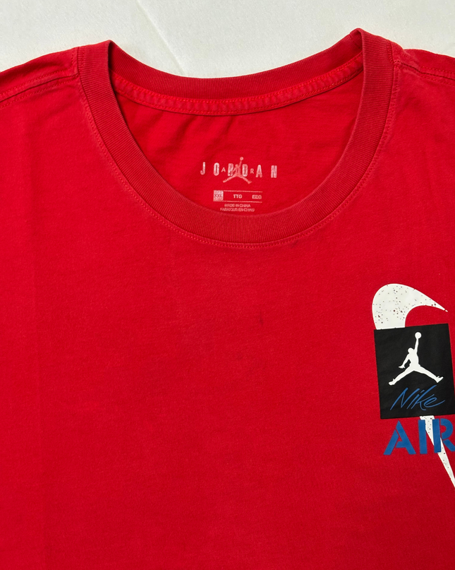 Nike Jordan Air Flight Red Graphic T-Shirt - XXL
