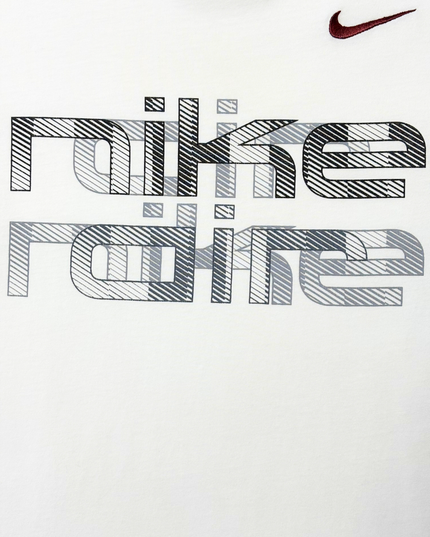 Nike The Athletic Dept. White Graphic Logo T-Shirt