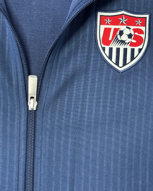 Nike USA National Soccer Team Full-Zip Navy Track Jacket
