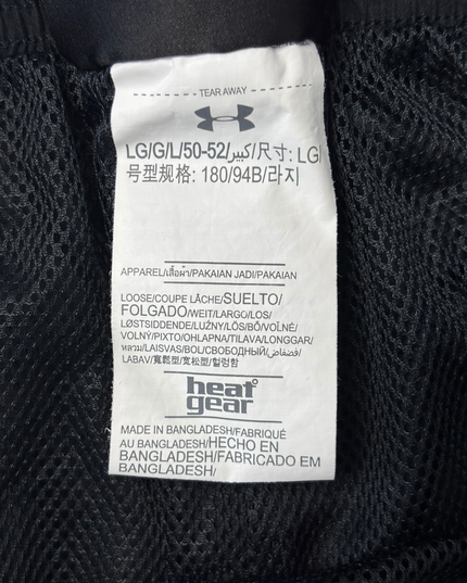 Under Armour HeatGear Black Loose Fit Training Shorts