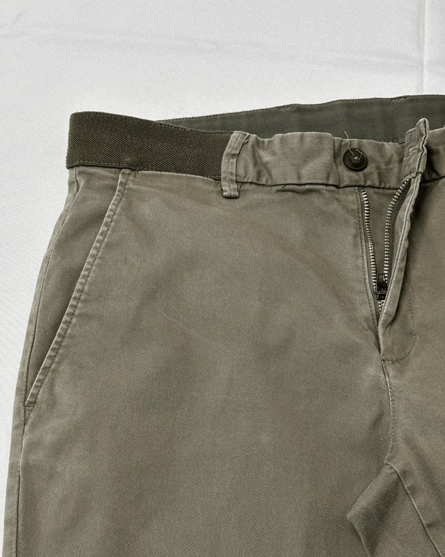 MNG Slim Fit Cotton Blend Chino Pants