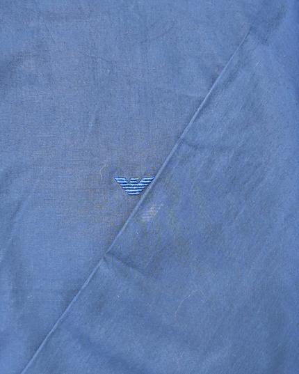 Emporio Armani Slim Fit Blue Dress Shirt - M