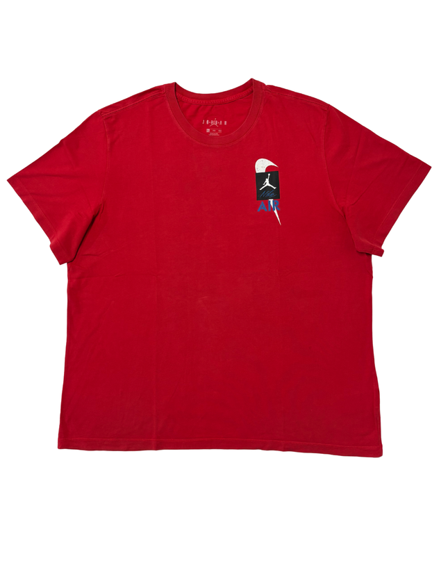 Nike Jordan Air Flight Red Graphic T-Shirt - XXL