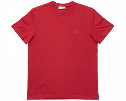 Lacoste Red Regular Fit Crew Neck T-Shirt