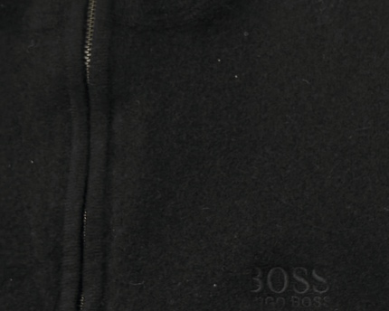 Boss Black Quarter-Zip Fine Knit Pullover Sweater
