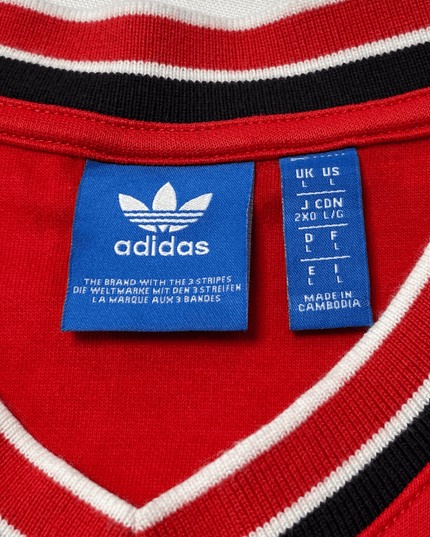 Adidas Originals Manchester United Retro 1984-1986 Home Jersey