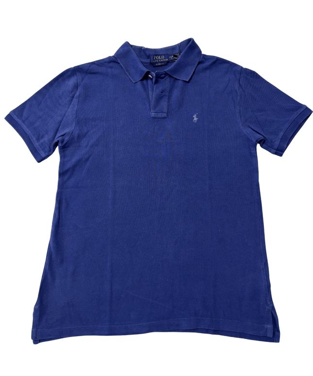 Ralph Lauren Classic Fit Royal Blue Pique Polo Shirt