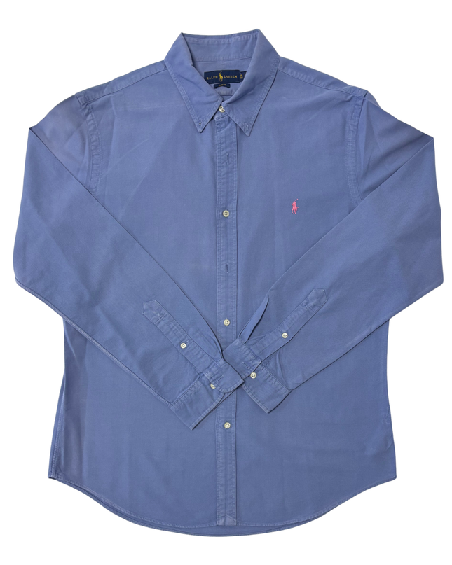 Ralph Lauren Slim Fit Blue Oxford Shirt