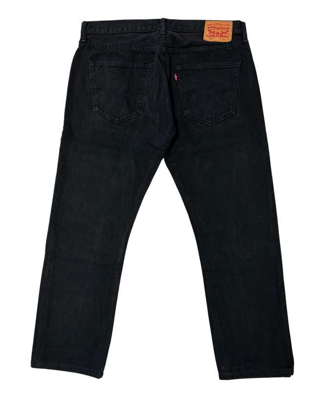 Levi’s 501 Black Button Fly Denim Jeans - XL | Waist: 36"