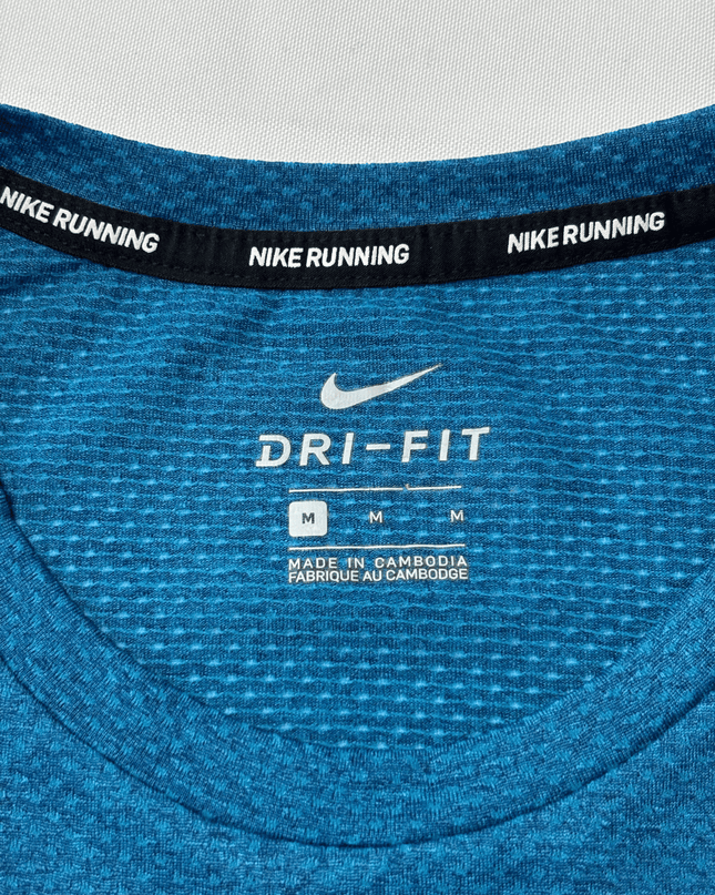 Nike Division Breathe Dri-FIT ADV Running Blue Tank Top