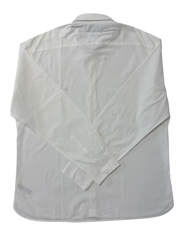 Tommy Hilfiger Classic White Button-Down Dress Shirt - XXL