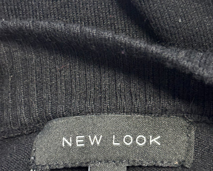 New Look Black Crew Neck Knit Sweater