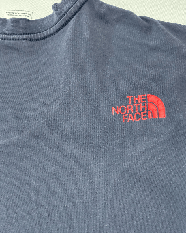 The North Face Navy Red Logo T-Shirt