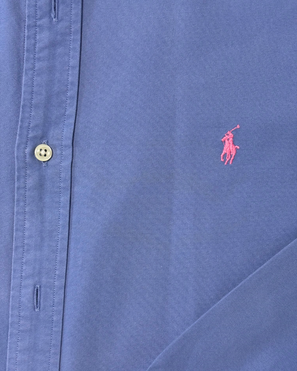 Ralph Lauren Slim Fit Blue Oxford Shirt