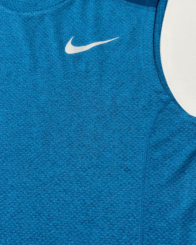 Nike Division Breathe Dri-FIT ADV Running Blue Tank Top