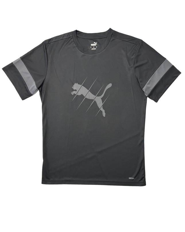 Puma DryCell Black Reflective Logo Training T-Shirt