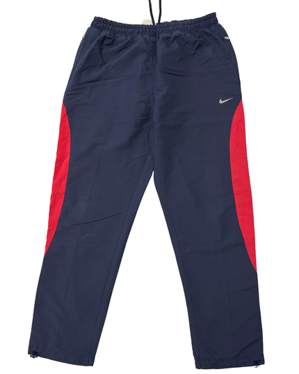 NikeFit Navy Blue & Red Panel Track Pants