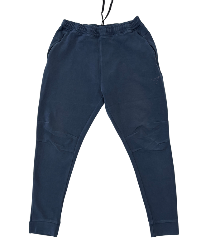 Gymshark Navy Blue Slim Fit Training Joggers - XS | Waist: 28"