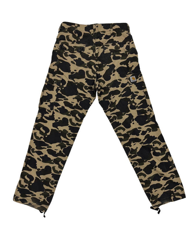 Carhartt WIP Camo Ripstop Desert Jungle Print Regular Cargo Pants - S | Waist: 30"
